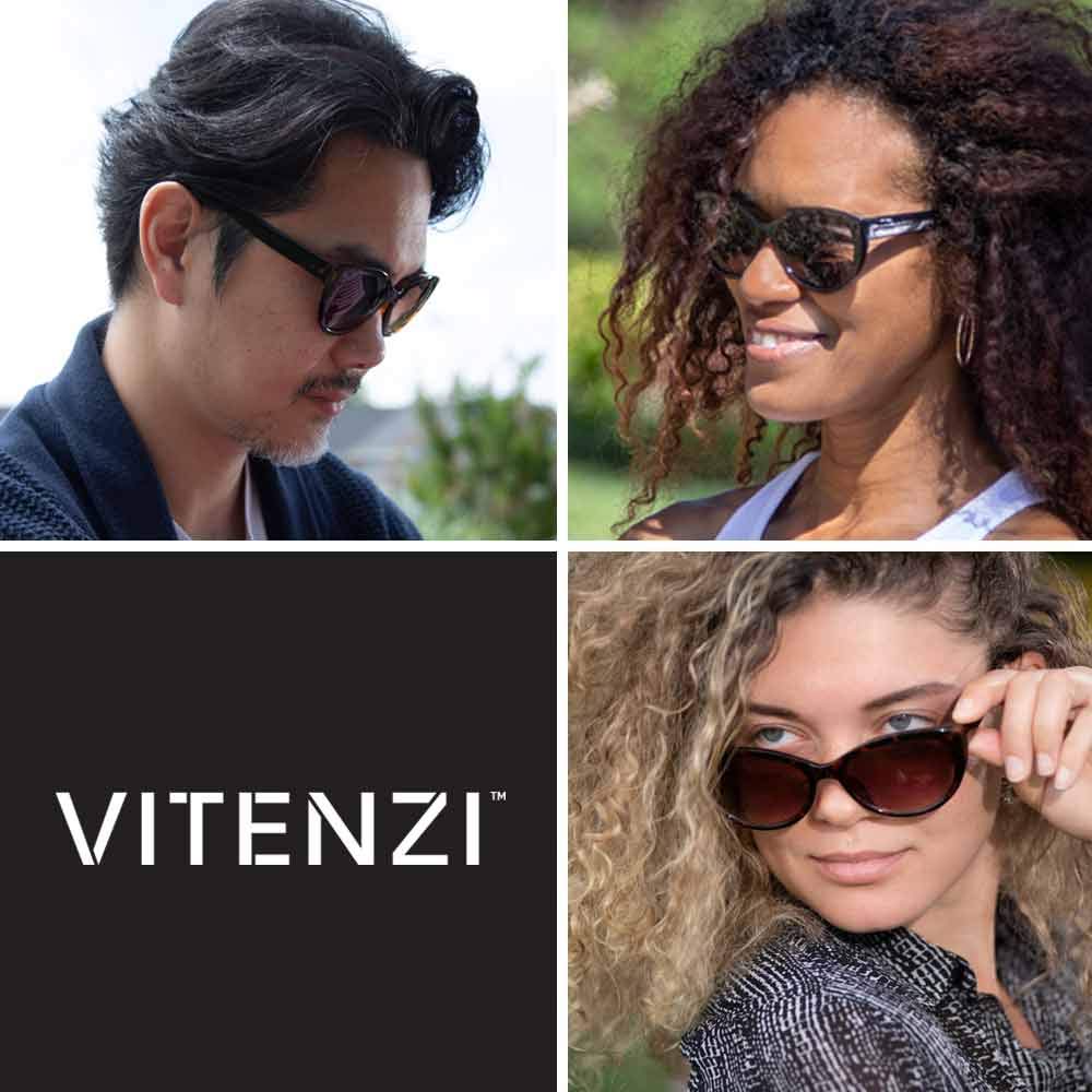 VITENZI Women's Reading Sunglasses - Tinted Cheater Glasses for Outdoor & Driving