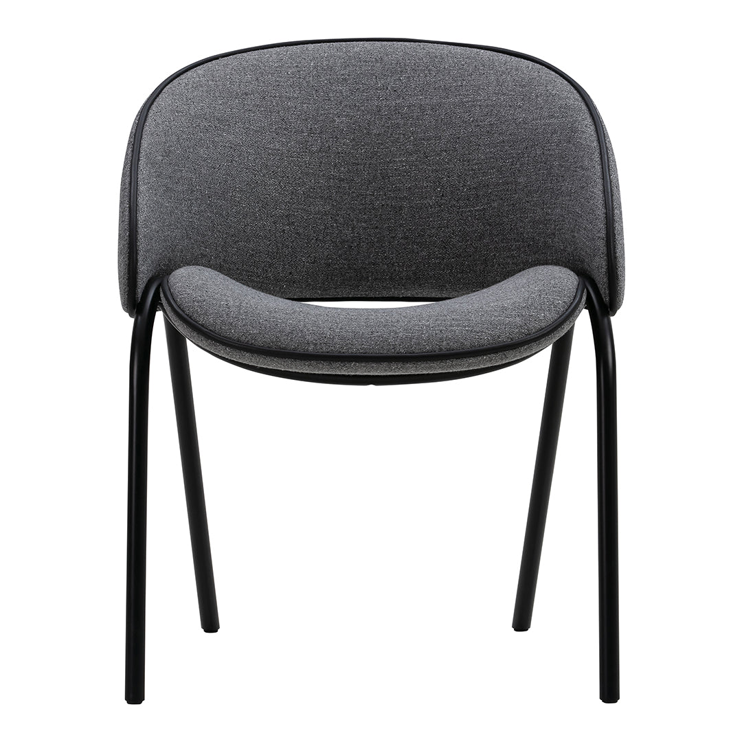 Folium Dining Chair - Modern Wooden Dining Room Chair with Cushion - Perfect for Kitchen, Dining Room, and Home Office