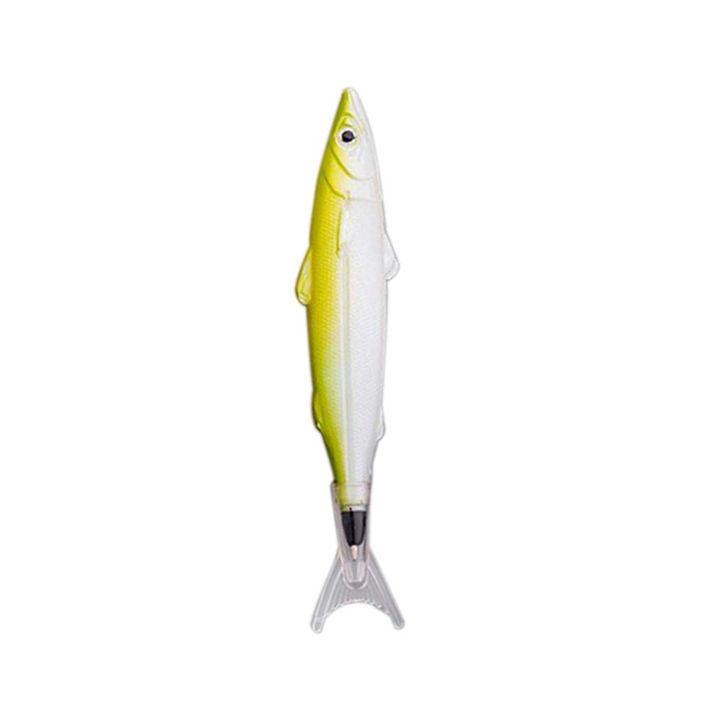 Academyus Creative Cute Fish Shape Ballpoint Pens - Green Ink Writing Pens for Students, Office & School Stationery - Perfect Gift Idea for Birthday, Graduation & Everyday Use