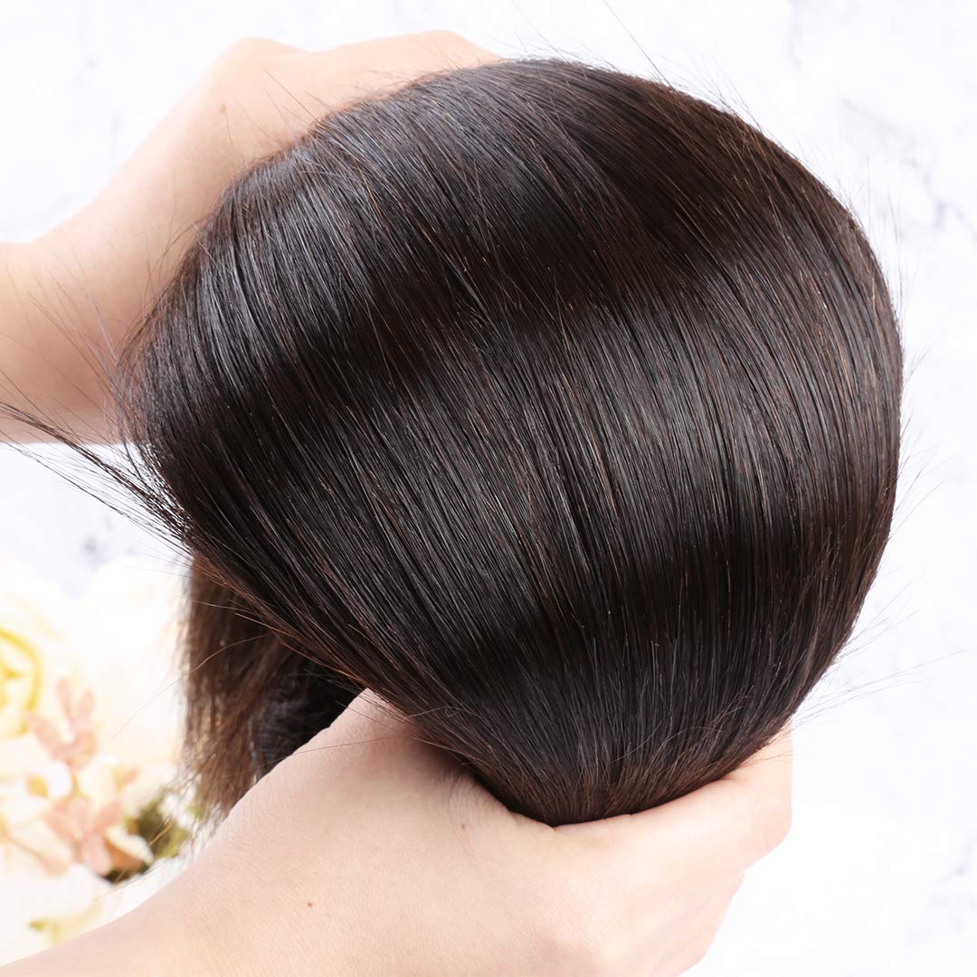 Bella Hair 100% Virgin Human Hair Extensions 3 Bundles Straight 12-40 Inch Natural Color Unprocessed Remy Hair for Weaving & Styling - Perfect for Daily Wear, Parties & Special Occasions