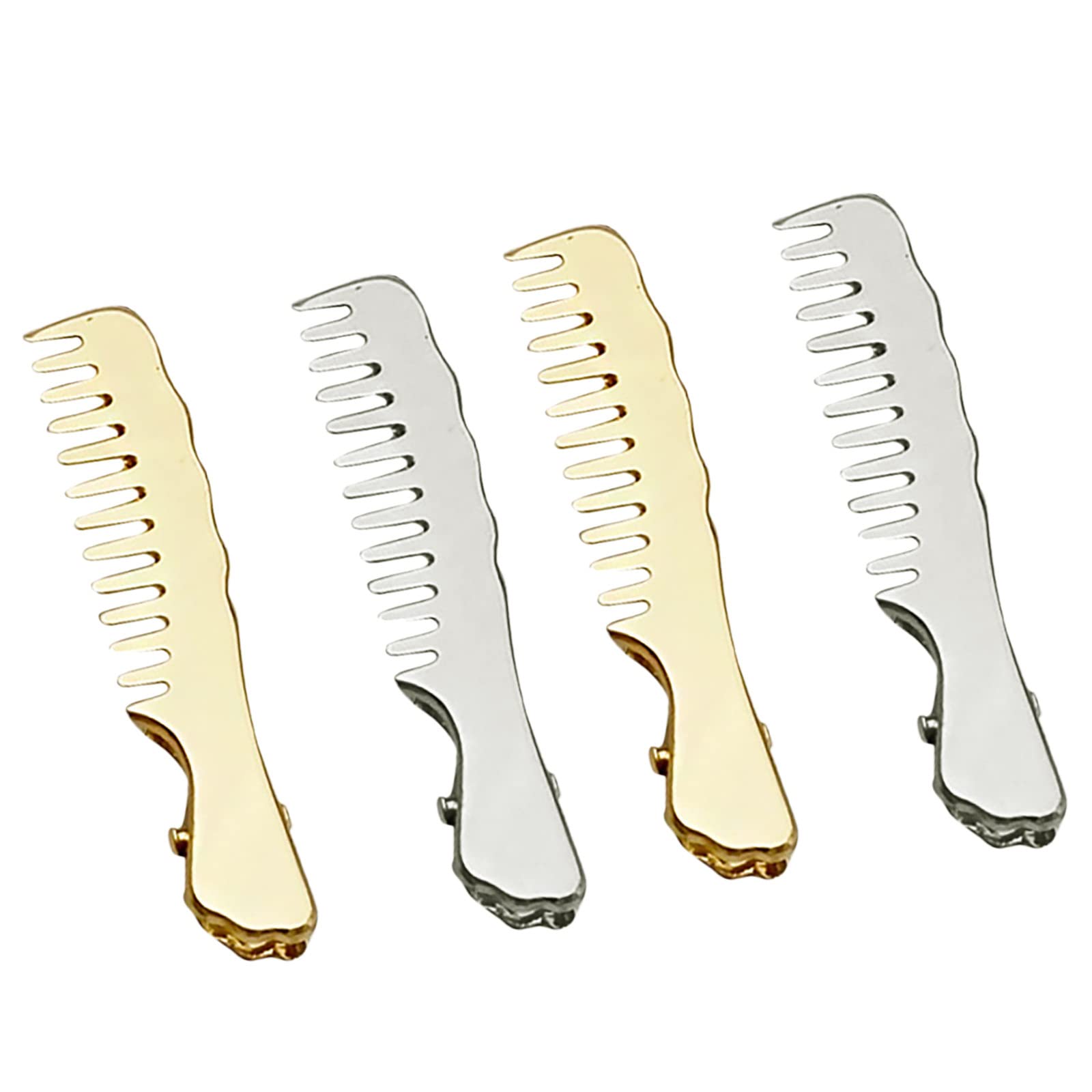 Berrysun 4-Piece Creative Hairpin Set - Women's Fashion Hair Clips, Headbands & Hair Accessories in 10 Colors (As Shown) - Perfect for Parties, Weddings & Everyday Styling