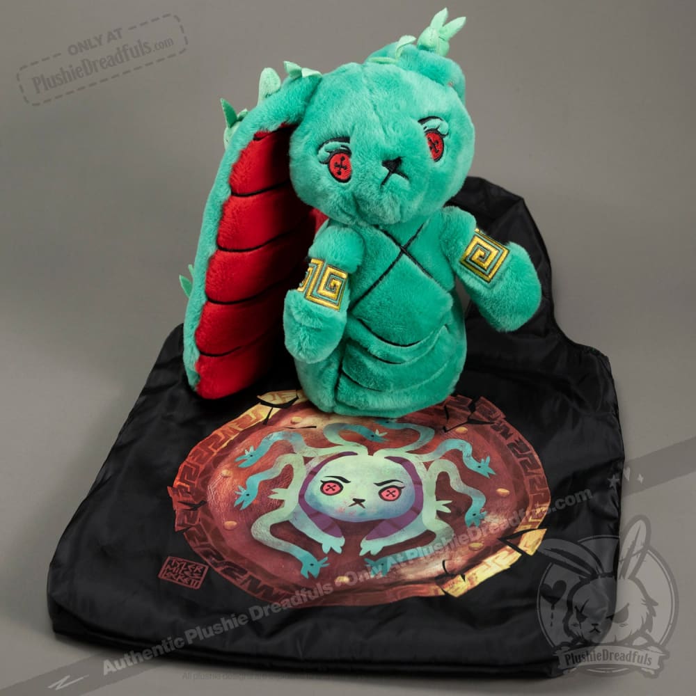 Plushie Dreadfuls Medusa Rabbit Stuffed Animal - Soft Cuddly Toy for Kids, Gifts & Collectors | Perfect for Bedroom Decor, Anxiety Relief & Greek Mythology Fans