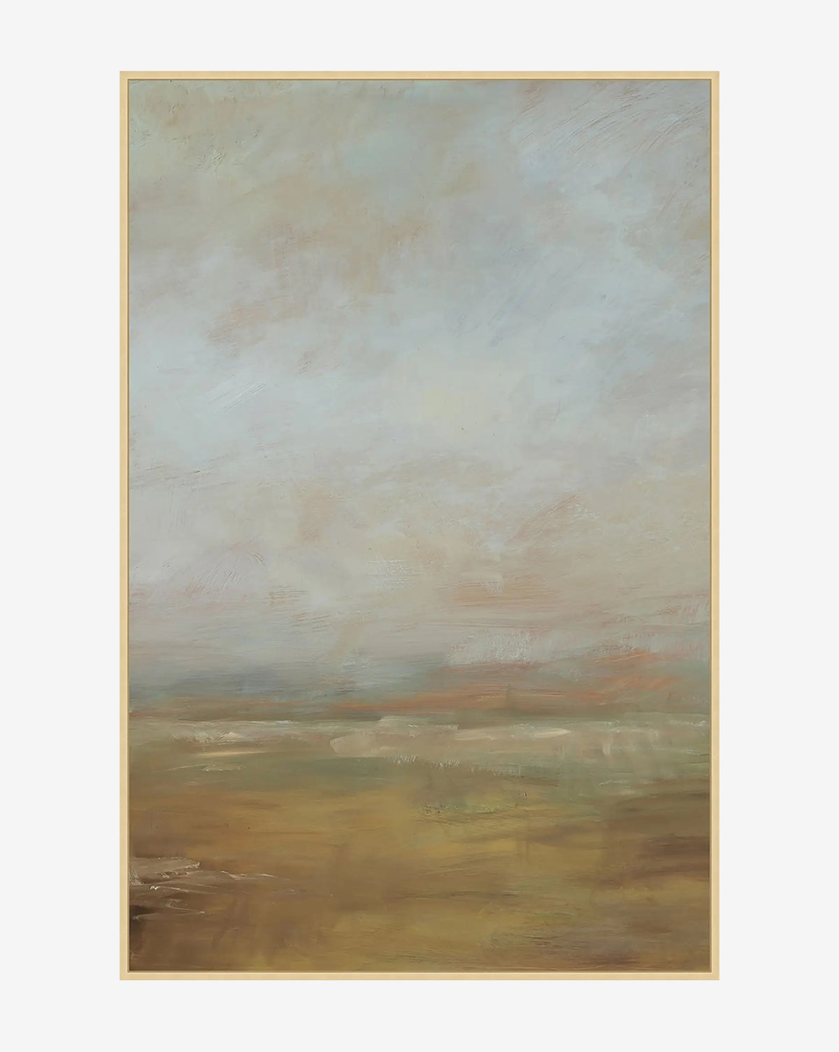The Meadow View II by Patricia Perron - Handmade Landscape Oil Painting - Perfect for Home Decor, Office Wall Art & Gift Giving