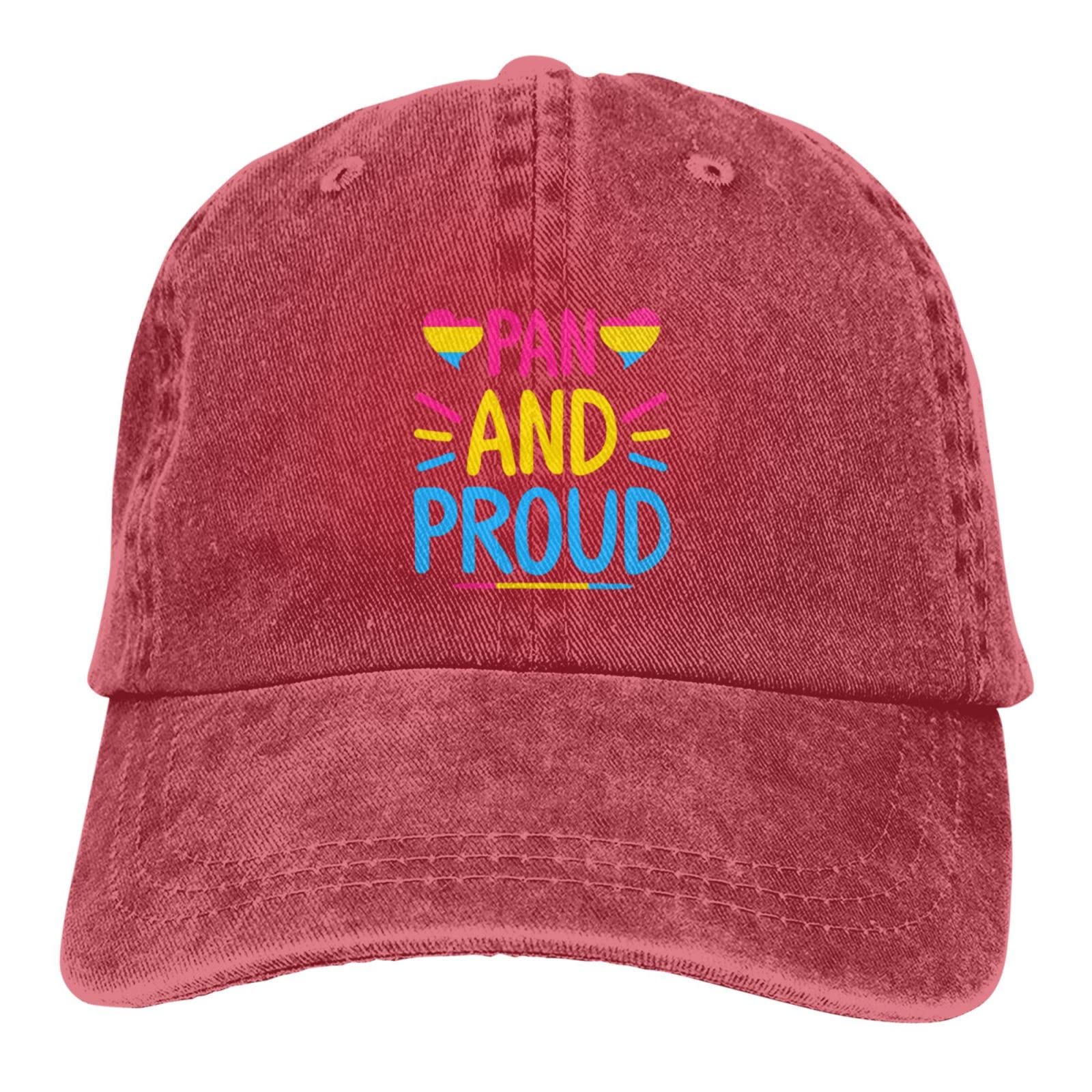 Pansexual Pride Baseball Cap - Unisex Trucker Hat for LGBTQ+ Support - Black | Perfect for Pride Parades, Festivals & Everyday Wear