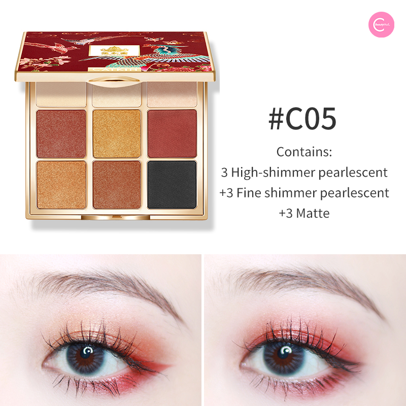 CATKIN Summer Forest 9-Color Eyeshadow Palette - Highly Pigmented, Long-Lasting Makeup for Day & Night Looks - Perfect for Parties, Weddings & Everyday Wear