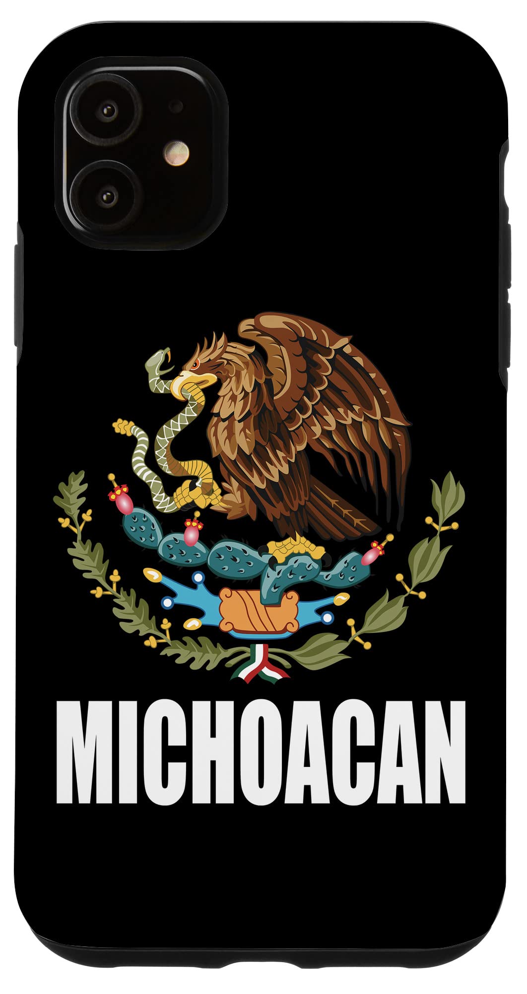 Michoacan Mexico Mexican State iPhone 11 Case - Durable Protective Cover with Unique Design - Perfect for Travel, Gifts & Everyday Use