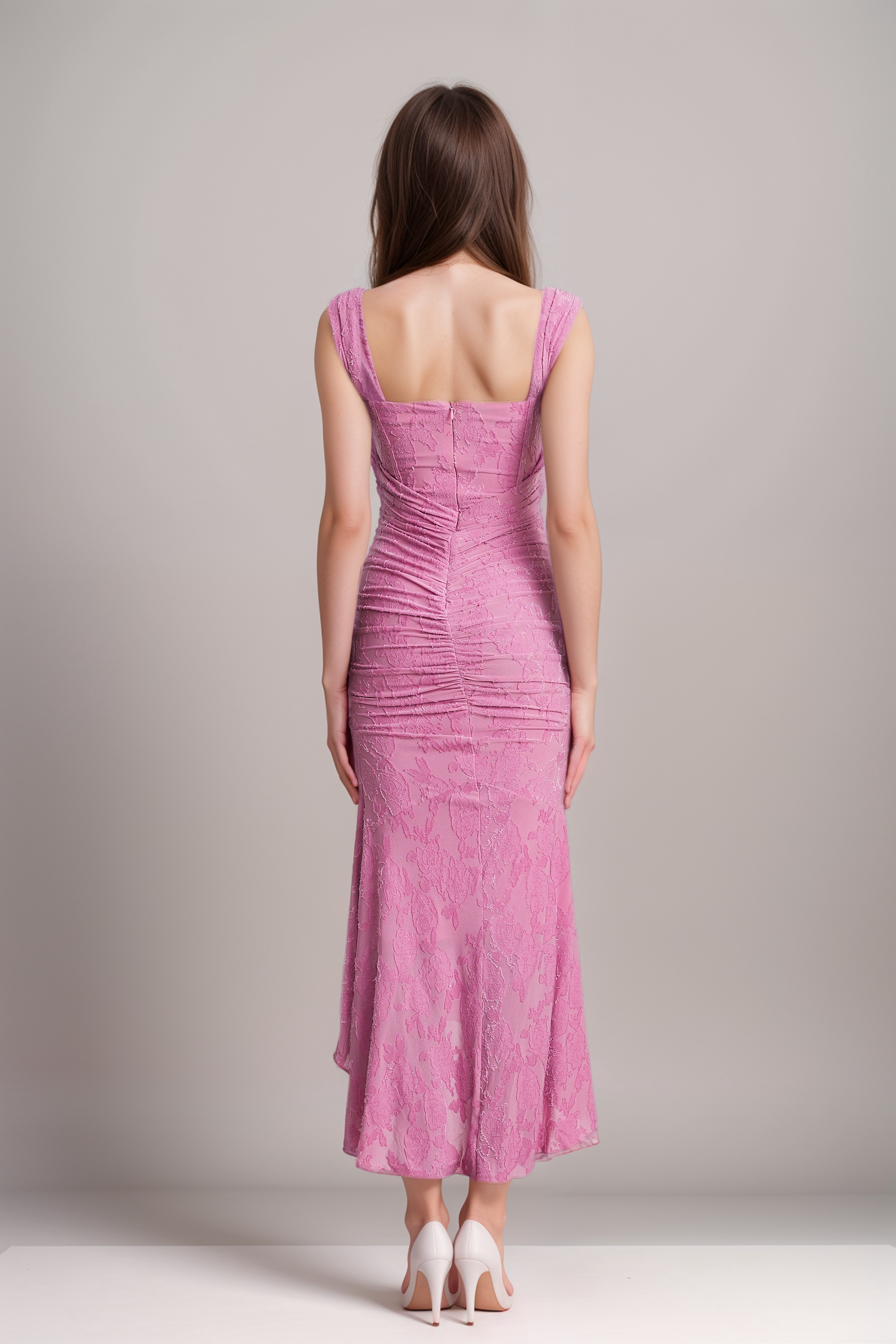 Charlotte Floral Maxi Dress - Elegant Long Summer Dress for Women, Perfect for Beach Vacations, Weddings & Outdoor Parties