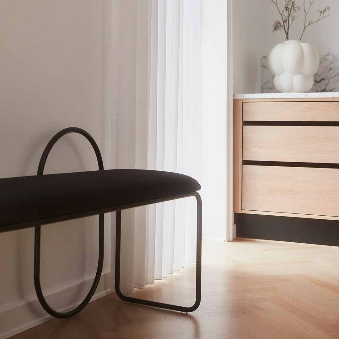 AYTM Angui Bench - Modern Wooden Bench for Living Room, Bedroom, or Entryway - Stylish and Durable Home Decor Seating Furniture for Indoor Use
