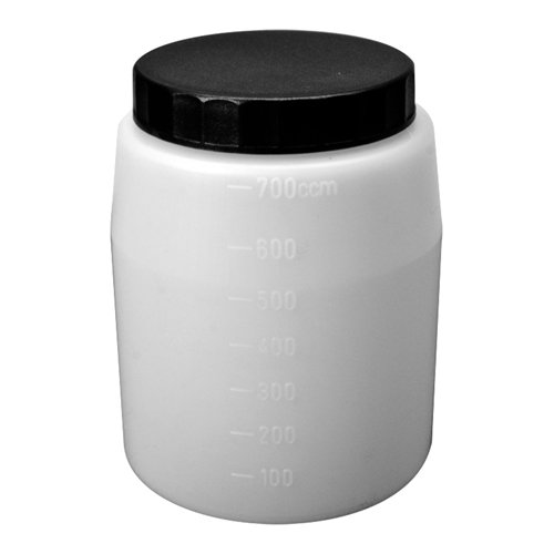 Stainless Steel Container for Krebs Food Spray Guns - Durable & Easy to Clean, Perfect for Commercial Kitchens, Bakeries, and Food Processing Plants