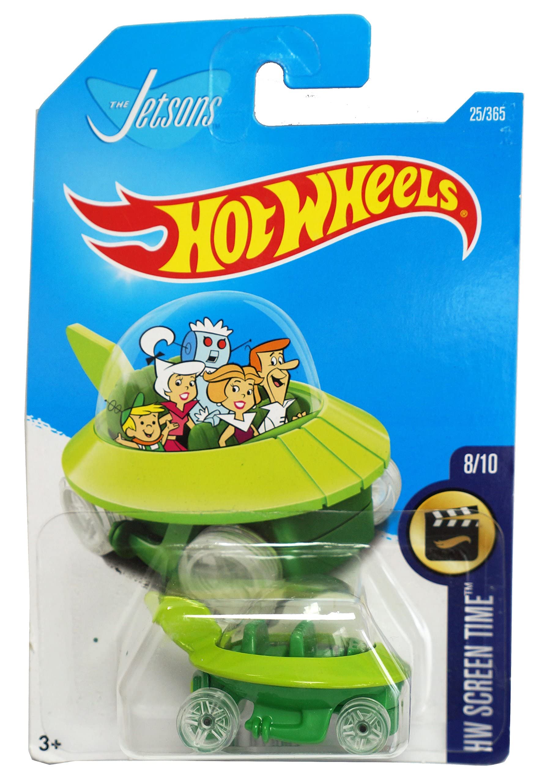 Hot Wheels 2014 The Jetsons Capsule Car #90/250 - Limited Edition Die-Cast Collectible Toy for Kids & Adults - Perfect for Display, Gifts, and Playtime Fun