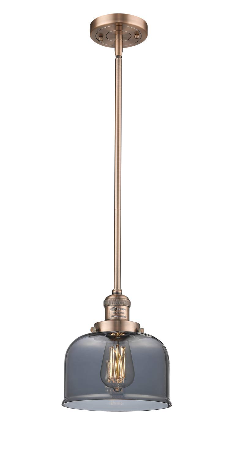 Innovative INNO201S-AC-G73-LED Modern Mini LED Pendant Light in Copper - Perfect for Kitchen Island, Dining Room & Contemporary Home Decor