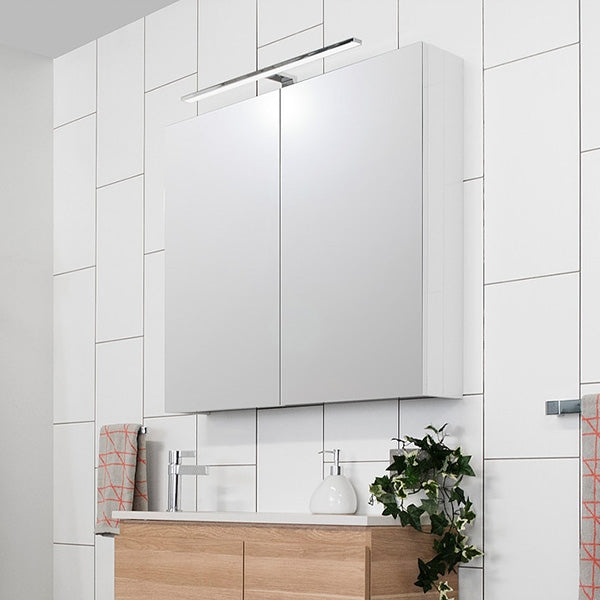 ADP Gloss Silk Shaving Cabinet - Premium Bathroom Storage Organizer for Razors & Toiletries | Perfect for Modern Home & Salon Use