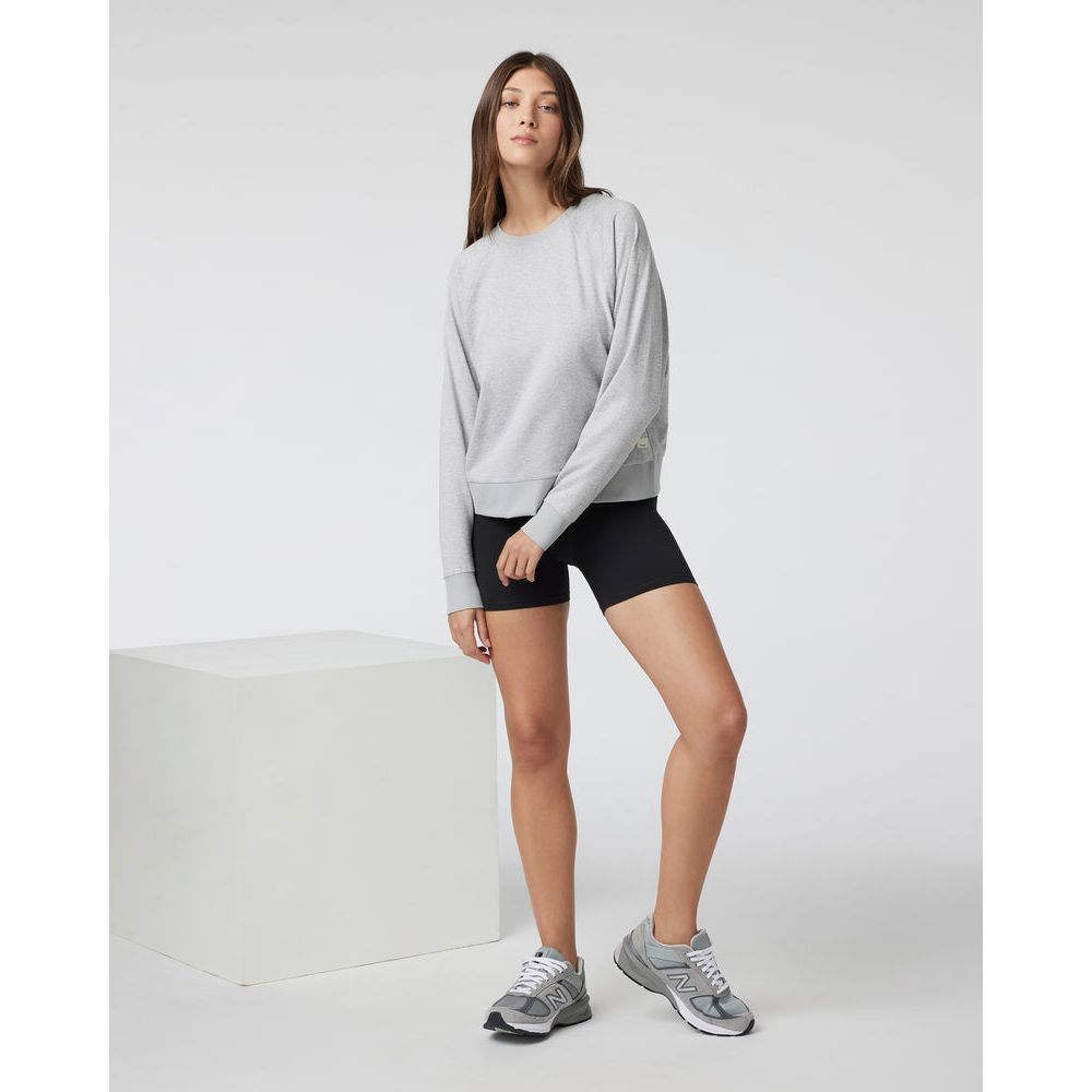 Vuori Women's Long Sleeve Halo Crew - Soft Performance Shirt for Yoga, Running & Outdoor Activities | Moisture-Wicking & Breathable Activewear Top