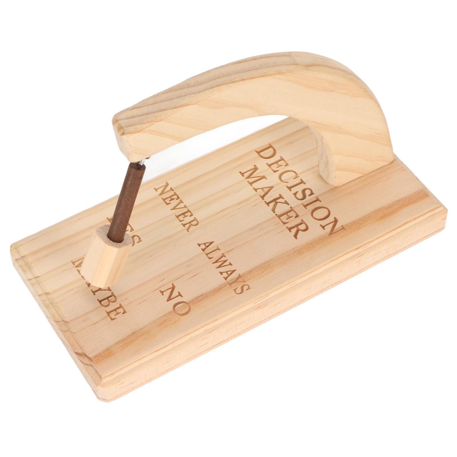 Oak Wood Magnetic Decision Maker Pendulum - Guidance Tool for Bedroom, Office & Meditation | Feng Shui & Spiritual Decision Aid