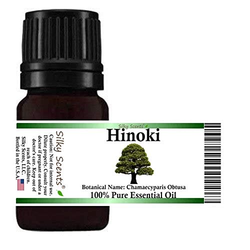 Pure Hinoki Essential Oil (Chamaecyparis Obtusa) 100% Natural, Therapeutic Grade, 15ml - Aromatherapy, Relaxation & Skin Care