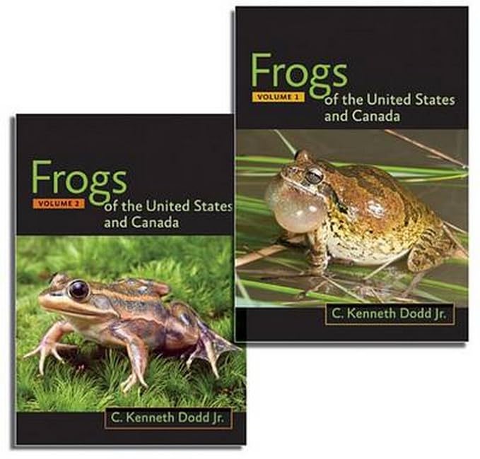 Frogs of the United States and Canada - Complete 2-Volume Set | Field Guide for Amphibian Lovers, Nature Enthusiasts & Biology Students | Perfect for Research, Hiking & Wildlife Observation