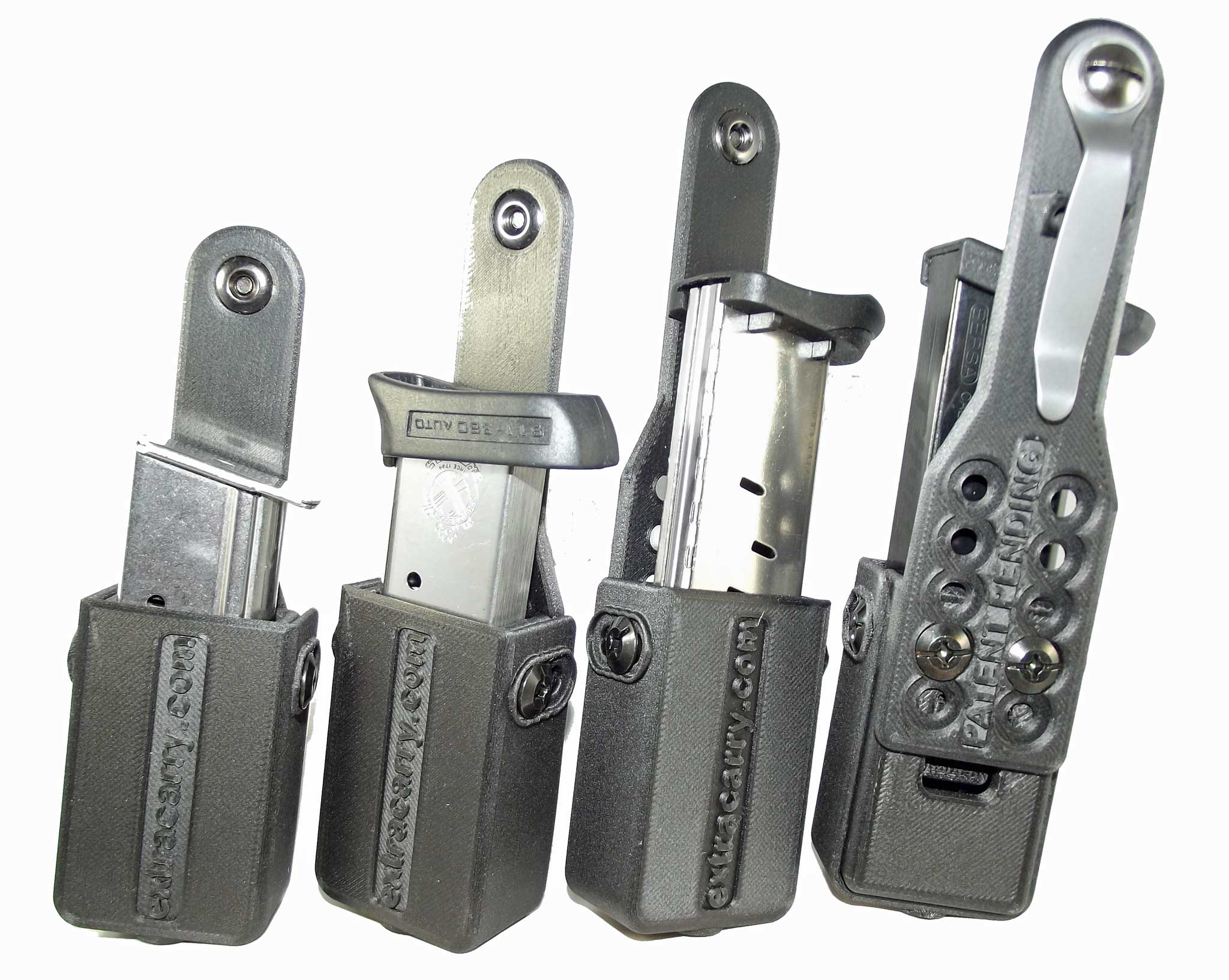 ExtraCarry Concealed Mag Holder - Small .380 Version | Universal Pistol Magazine Pouch for CCW & Tactical Use