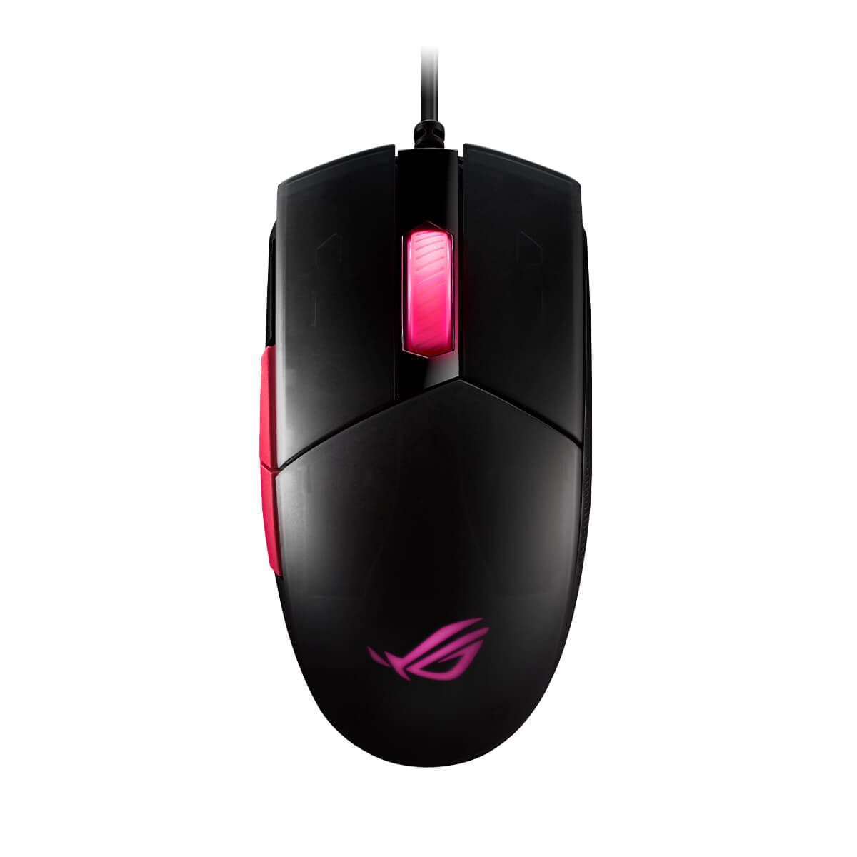 ASUS ROG Strix Impact II Electro Punk RGB Gaming Mouse - Wired Optical Gaming Mouse with 6200 DPI, Ergonomic Design for PC Gamers - Perfect for FPS, MOBA and Esports Gaming