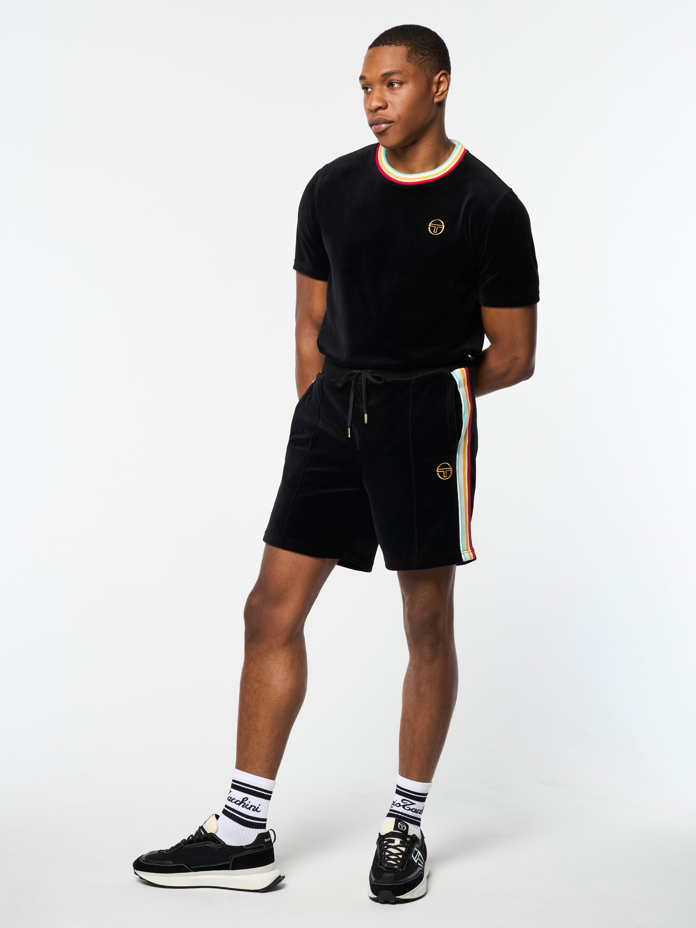 Slice Short - Black Athletic Shorts for Men & Women | Comfortable Workout, Running & Gym Shorts | Lightweight & Breathable for Sports & Casual Wear