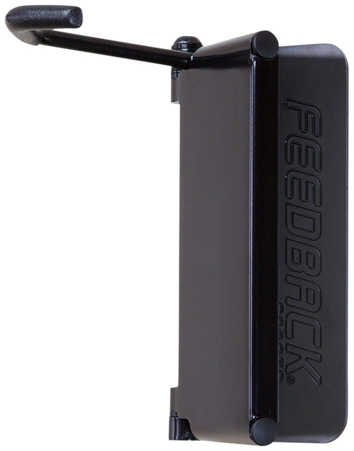Feedback Sports Velo Hinge Pivoting Wall Hook - Heavy Duty Bike Wall Mount for 1 Bicycle, Fits Tires Up to 2.4