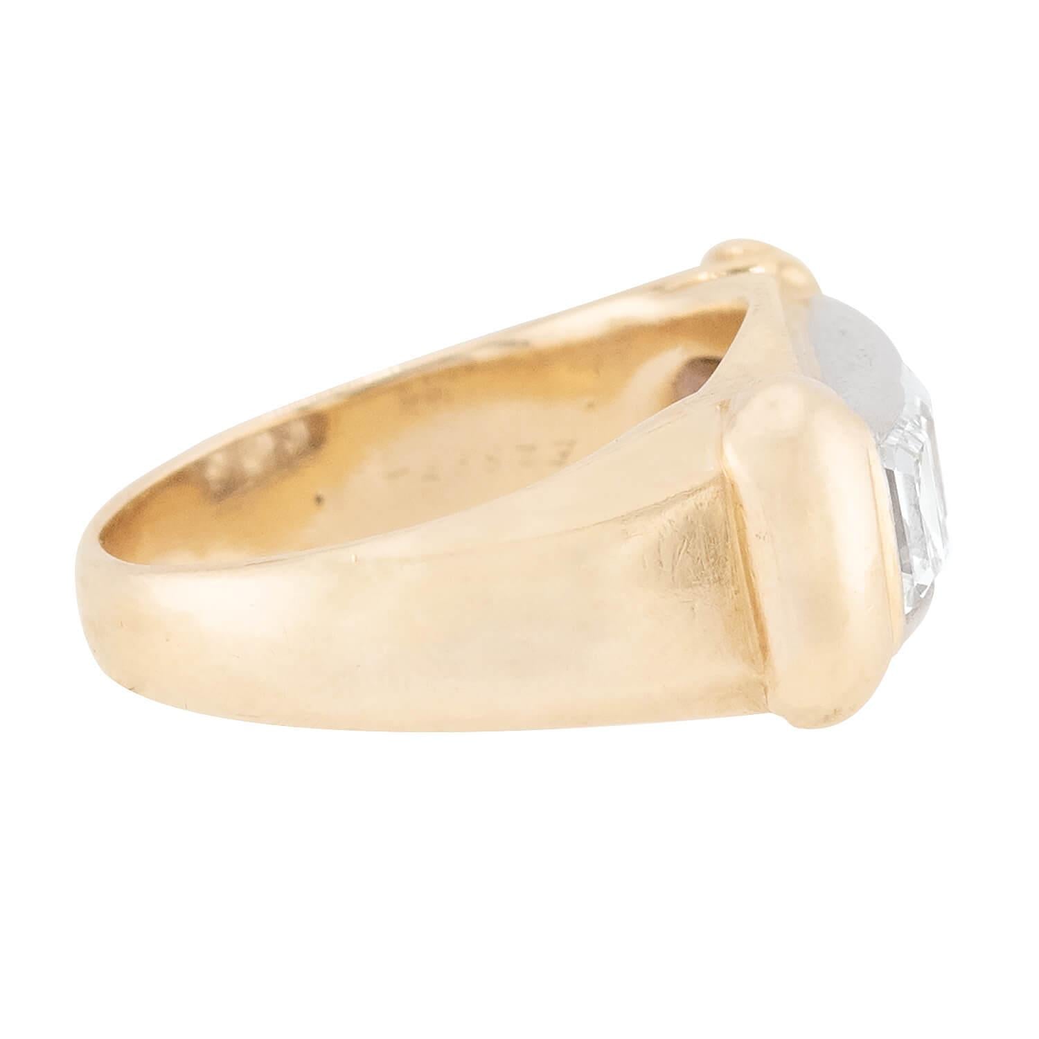 Vintage 14k Gold & Palladium Diamond Three Stone Engagement Ring - Perfect for Anniversaries, Proposals & Special Occasions