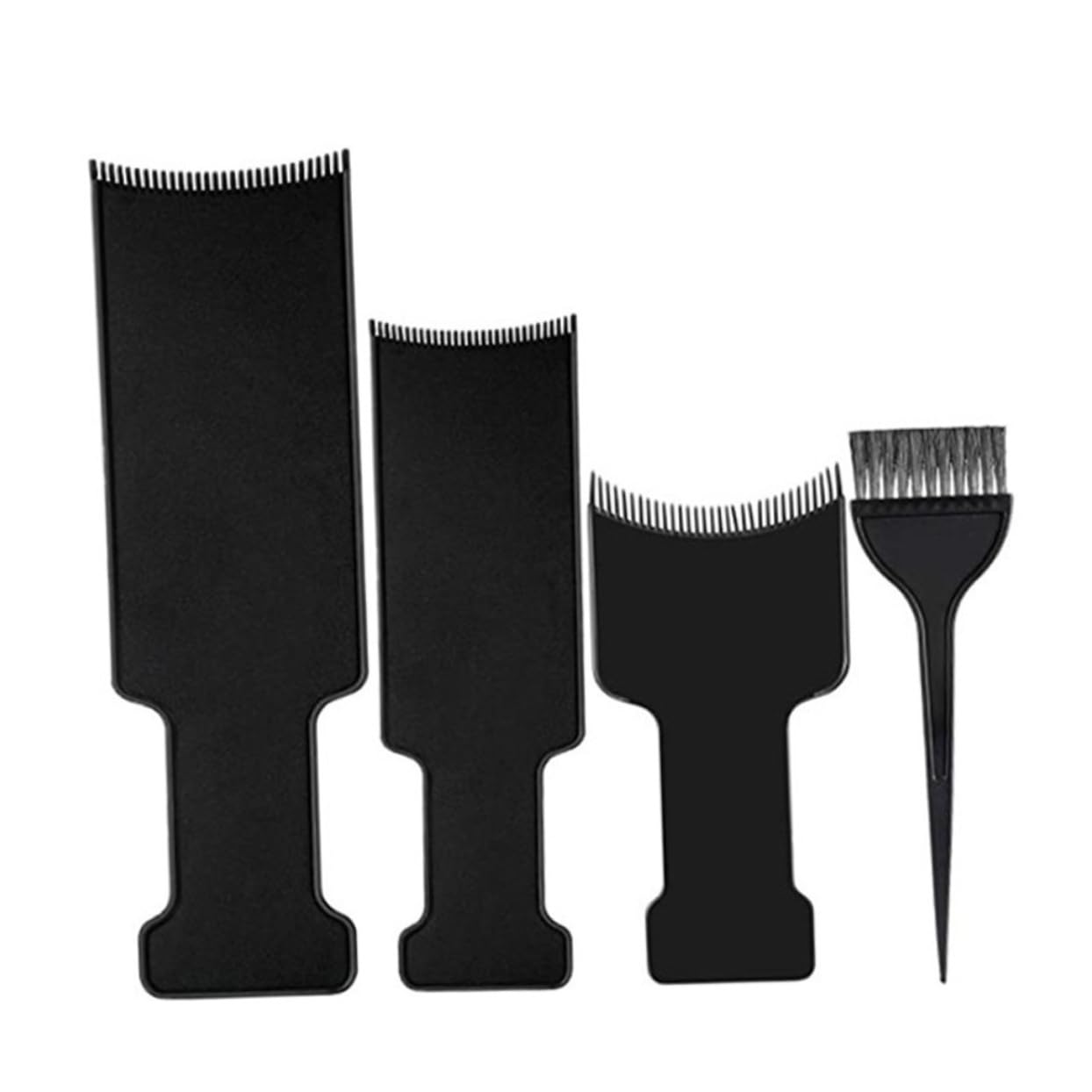 4Pcs Professional Hair Highlighting Boards - Portable Hair Dye Tools for Salon & Home Use - Perfect for Balayage, Ombre & DIY Hair Coloring - Great Gift for Stylists & Beauty Enthusiasts