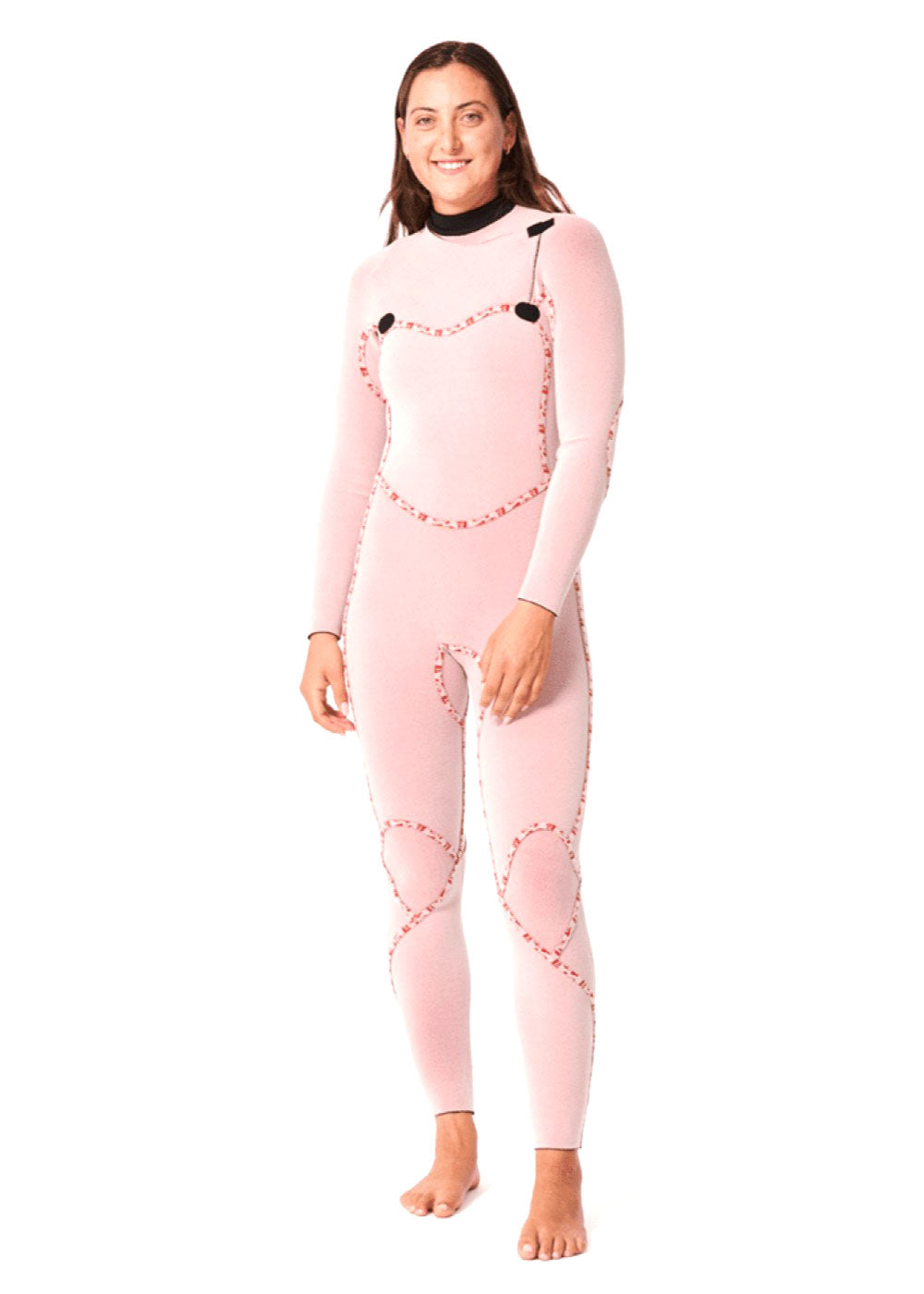 Rip Curl Women's Flashbomb CZ 3/2mm GBS Steamer Wetsuit - Premium Neoprene Full Body Wetsuit for Surfing, Diving & Water Sports