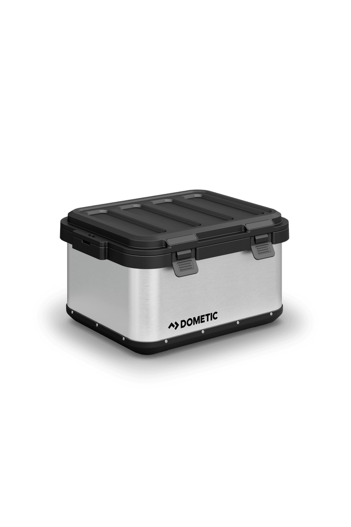 Dometic GO Hard Storage 50L - Durable Outdoor Gear Box for Camping, Hiking & Travel - Waterproof & Shockproof Container for Equipment Organization