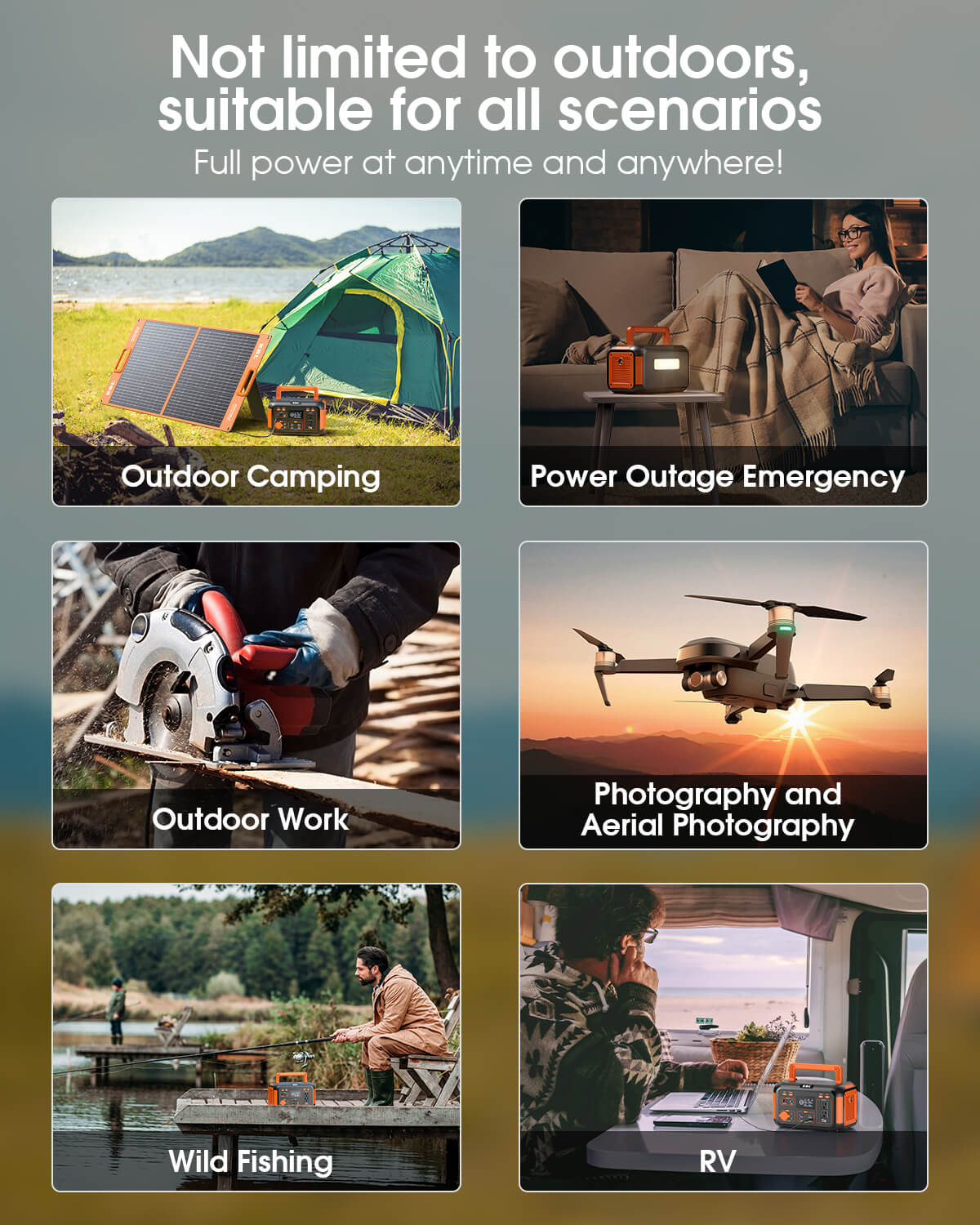 EBL P300 Mini Portable Power Station 300W - Compact Solar Generator for Camping, Outdoor Adventures & Emergency Backup Power