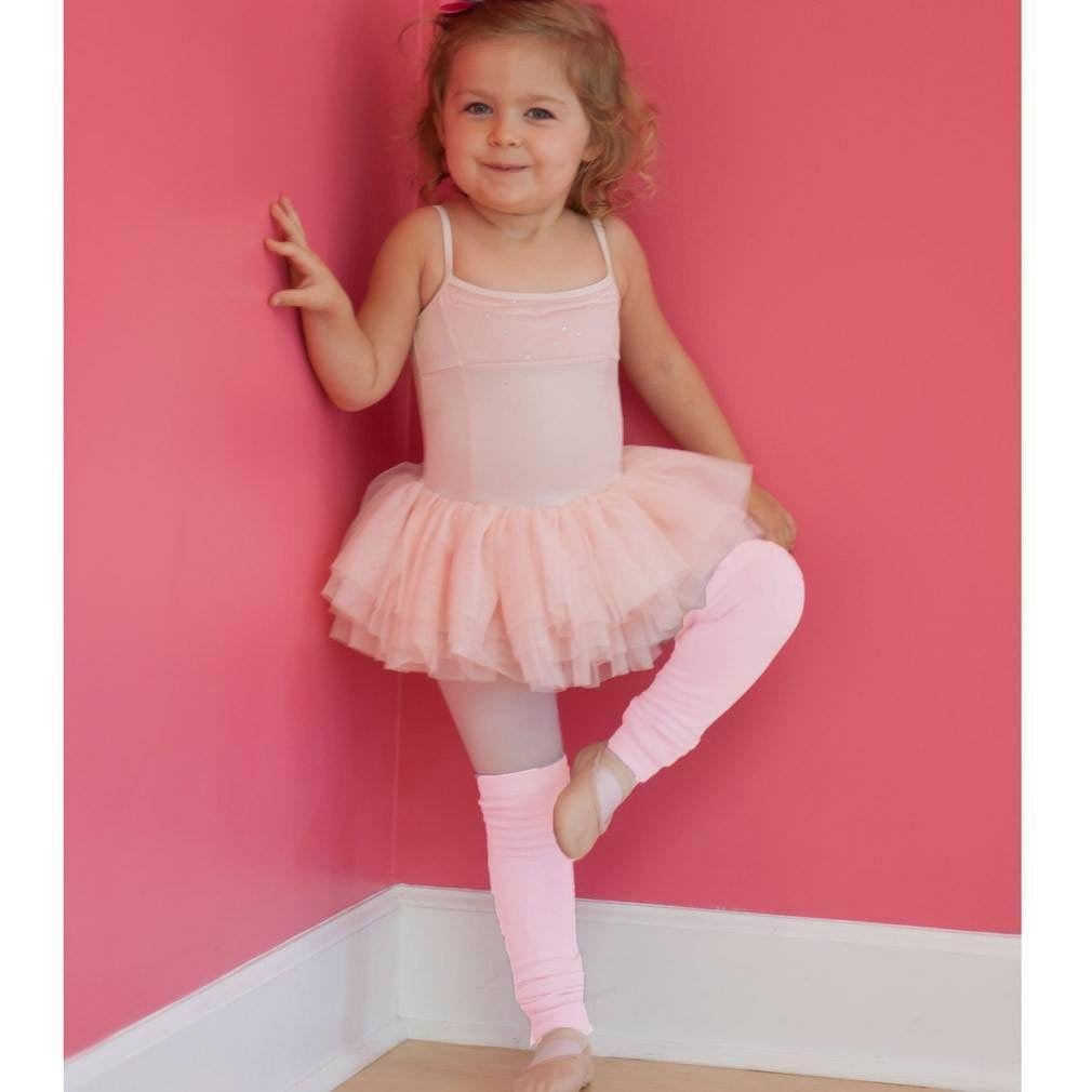Girls Blossom Pink Leg Warmers - Soft Knit Winter Leg Warmers for Kids, Toddler & Baby Girls - Perfect for Dance, Ballet, Gymnastics & Cold Weather