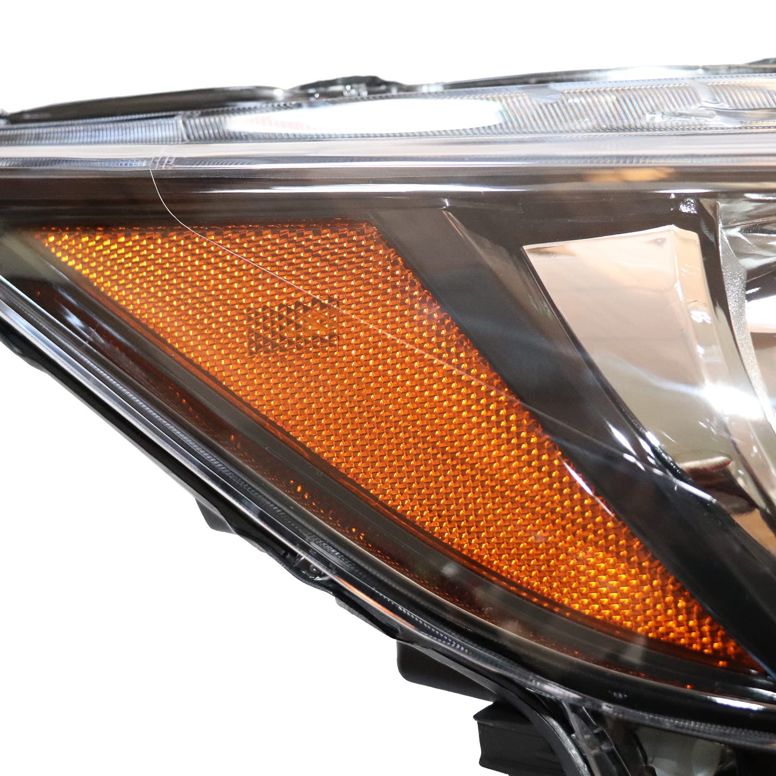 LOYALHEARTDY Replacement Halogen Headlight Assembly for 2017-2019 Nissan Rogue Sport & Qashqai - Right Passenger Side (Part# 26060-6Ma0A/260606Ma0A) | US Stock | Improved Night Visibility & Safety Driving