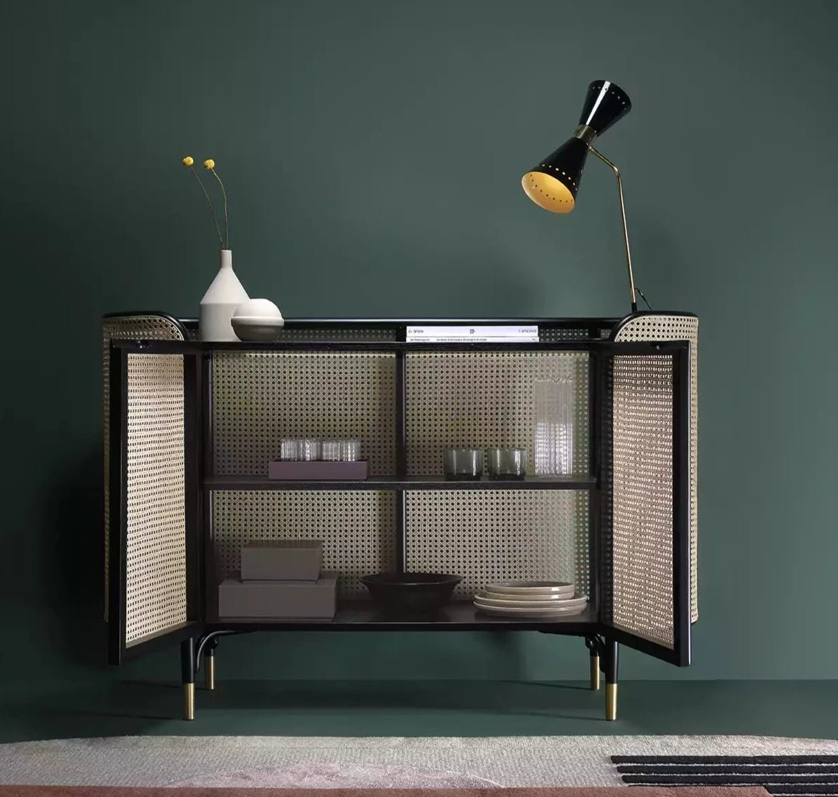 GTV Modern Wooden Cabinet - Stylish Storage Solution for Living Room, Bedroom & Office | Durable & Space-Saving Home Furniture