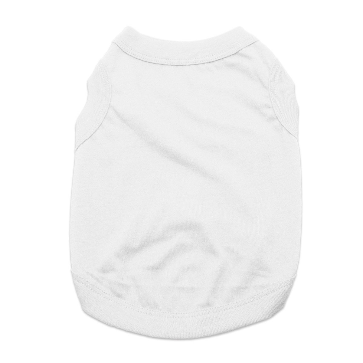 Dog Tank Shirt for Small Dogs - Breathable White Pet Tee for Summer | Perfect for Outdoor Walks, Beach Trips & Pet Photos