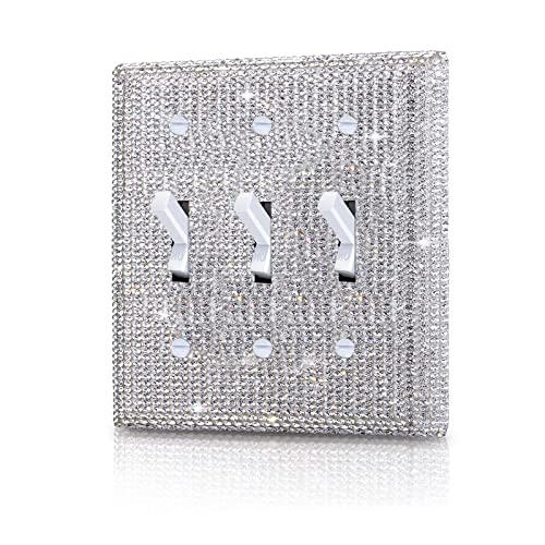 Silver Shiny Silver GreyRhinestones