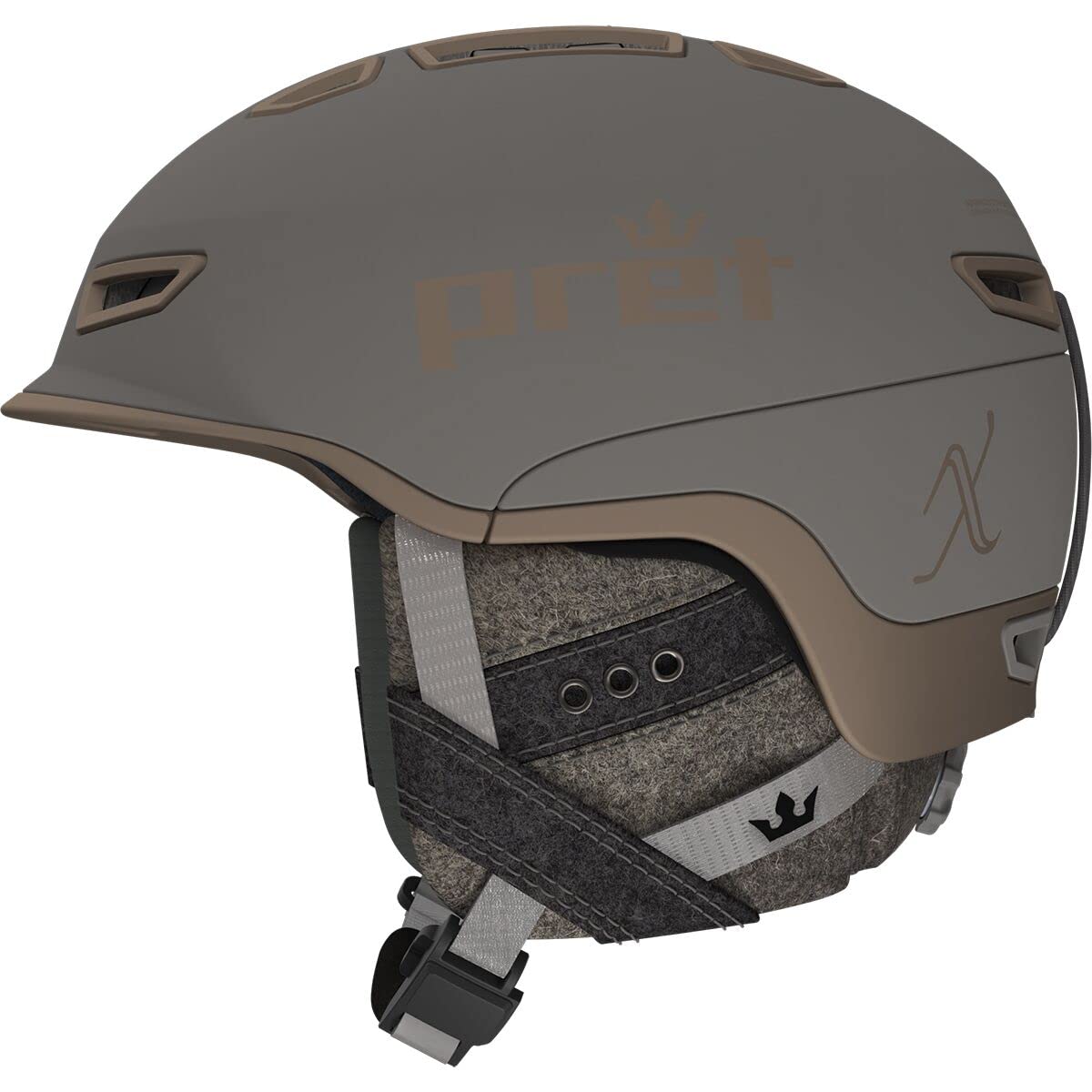 Vision X MIPS Bike Helmet for Women - Lightweight & Ventilated Platinum Cycling Helmet, Size S - Perfect for Road Biking, Mountain Biking & Commuting