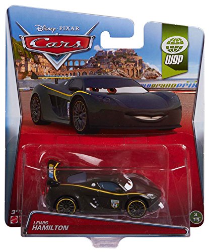 Disney Pixar Cars Lewis Hamilton 1:55 Scale Diecast Toy Car - Collectible Racing Vehicle for Kids & Adults - Perfect for Play, Display, and Gifts