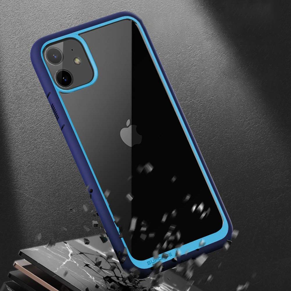 iPhone 11 Case 6.1 Inch - Unicorn Beetle Slim Clear Protective Cover Navy Blue | Shockproof & Scratch Resistant | Perfect for Everyday Use, Work & Outdoor Activities