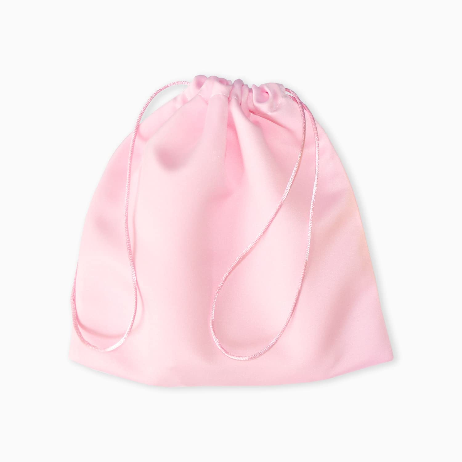 Luxury Pink Red Silk Satin Jewelry Dust Bag - X-Large 30x30