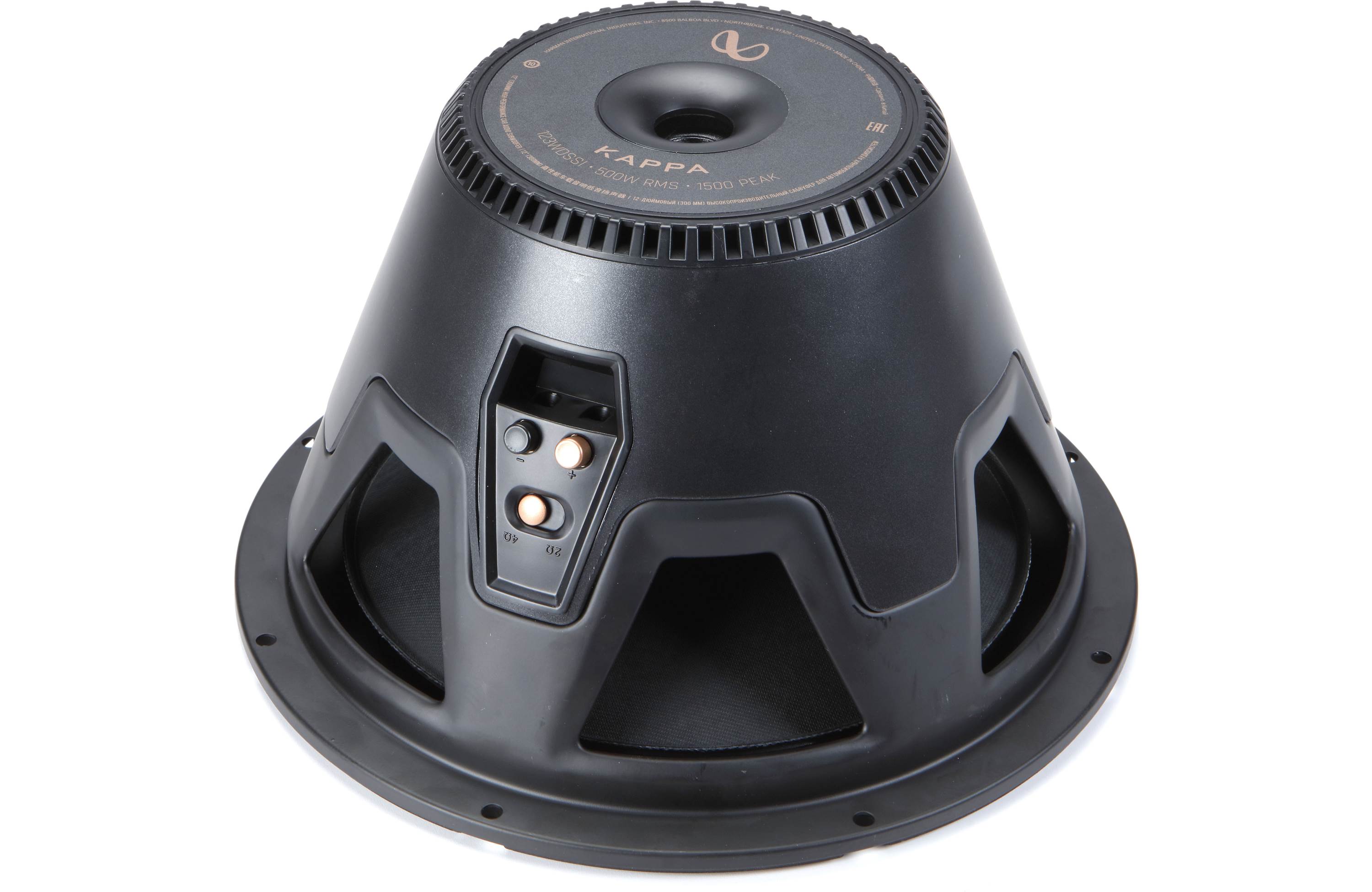 Infinity KAPPA123WDSSI 12-Inch Car Subwoofer with SSI Technology - High-Performance Bass for Car Audio & Home Theater Systems