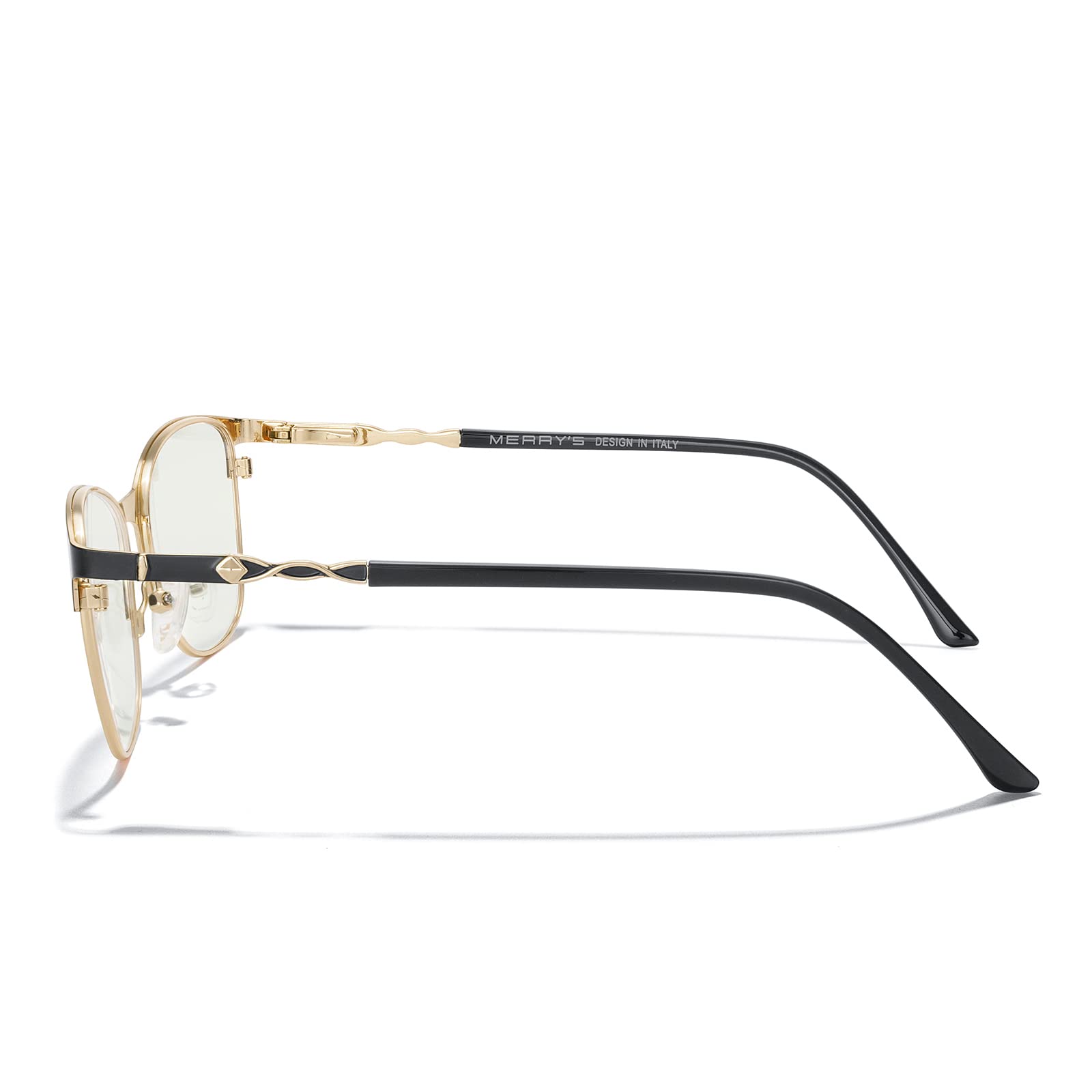 Blue Light Blocking Glasses for Women - MERRY'S Anti Eyestrain Computer Glasses with UV Protection, Fashion Reading Glasses for Office Work & Screen Time