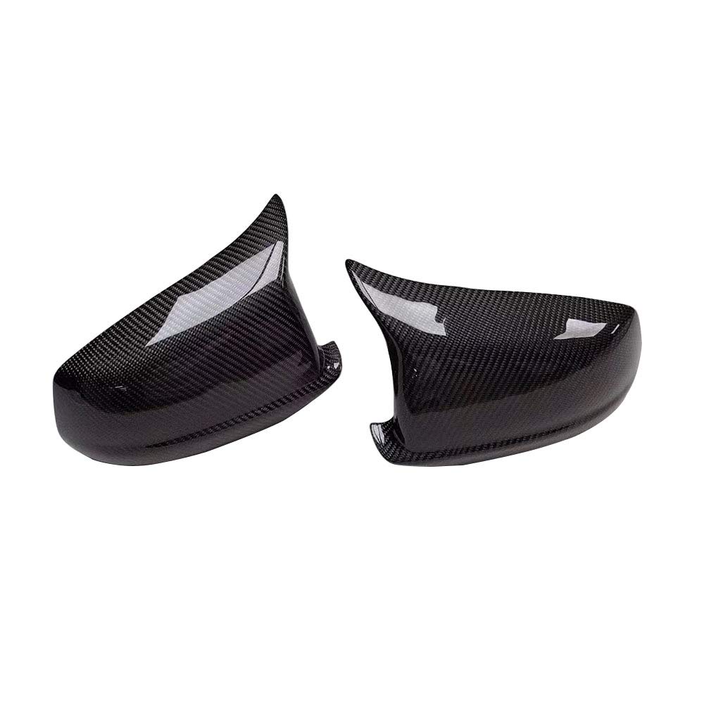 Carbon Fiber Mirror Cover Frame for BMW 5 Series F10 (2010-2013) & M5 F10 (2011) - Lightweight & Durable Exterior Upgrade - Perfect for Car Enthusiasts & Street Racing
