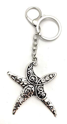 Smiling Wisdom - Starfish Story Appreciation Gift Set with Keepsake Card & Ornate Swirl Keychain - Inspirational Teacher/Coach Gift - Perfect for Graduation, Retirement & Thank You Gifts