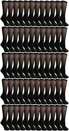 Women 60 Pack Black Crew