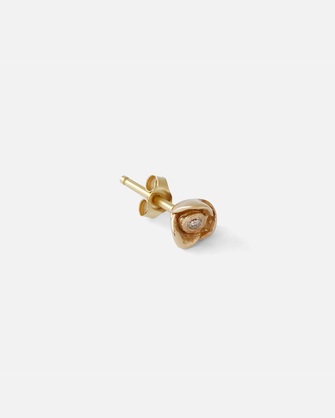 Rose Stud Earrings with Diamond Accents - Elegant Floral Jewelry for Women | Perfect for Weddings, Parties & Everyday Wear