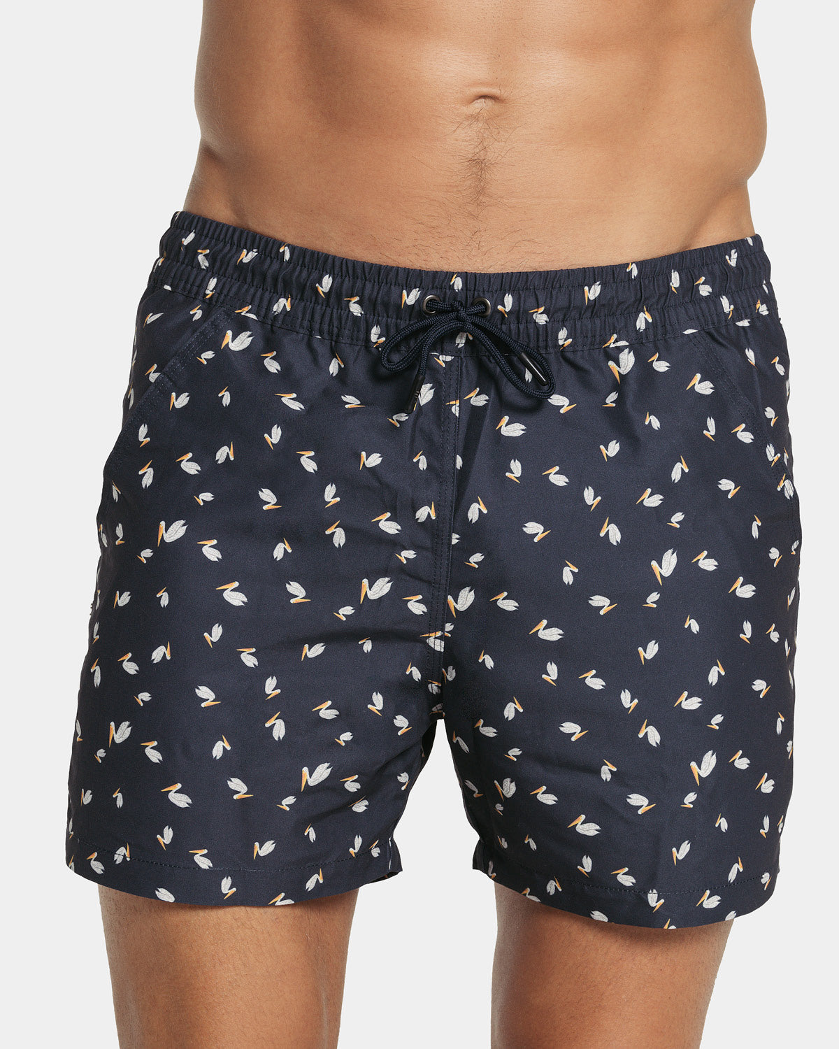 Eco-Friendly Men's Swim Trunks with Soft Inner Mesh Lining - Quick-Dry, Comfortable & Sustainable Swimwear for Beach, Pool & Water Sports