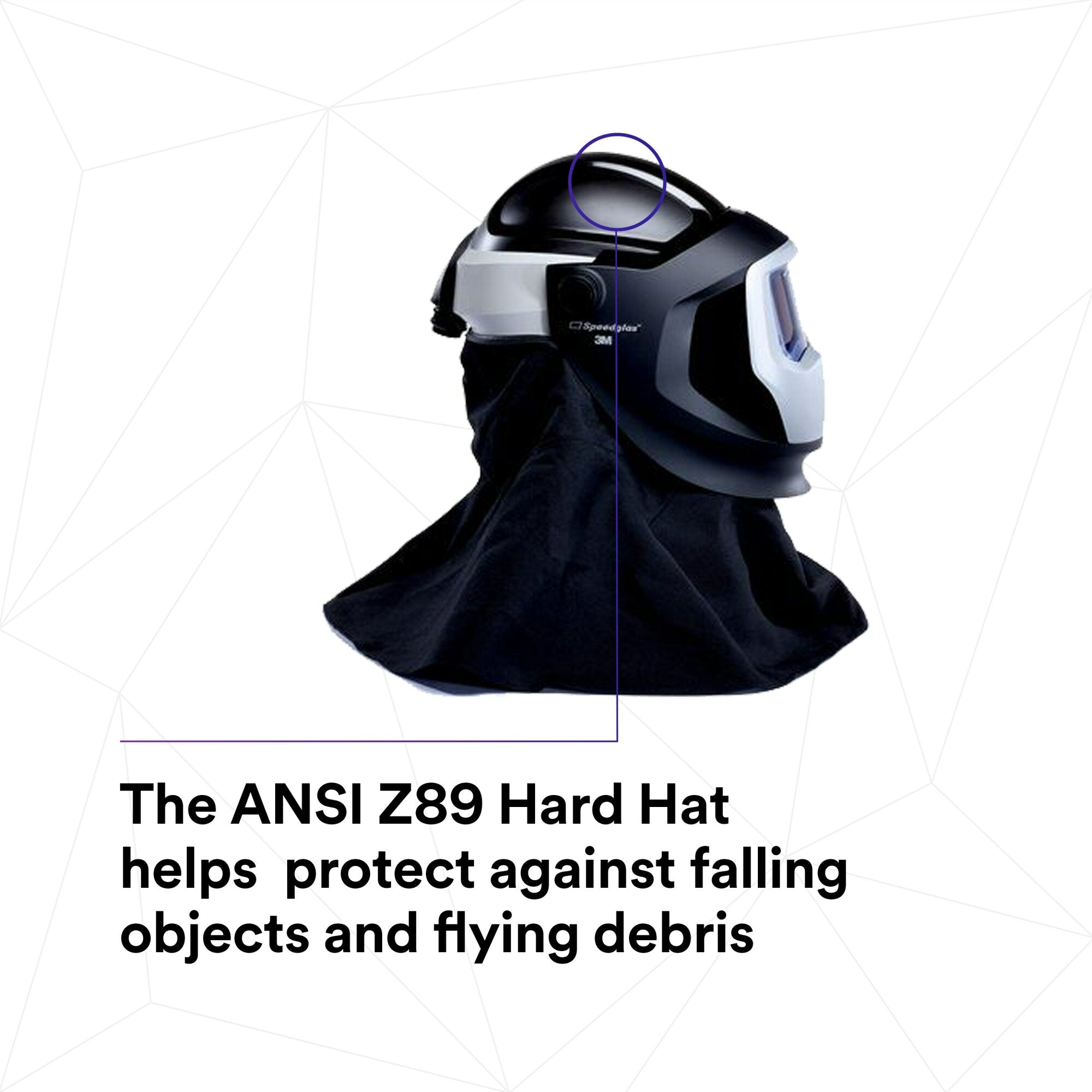 3M Adflo PAPR & Versaflo M Series Welding Helmet Kit with Speedglas Shield - Respiratory Protection for Industrial Welding & Metalworking