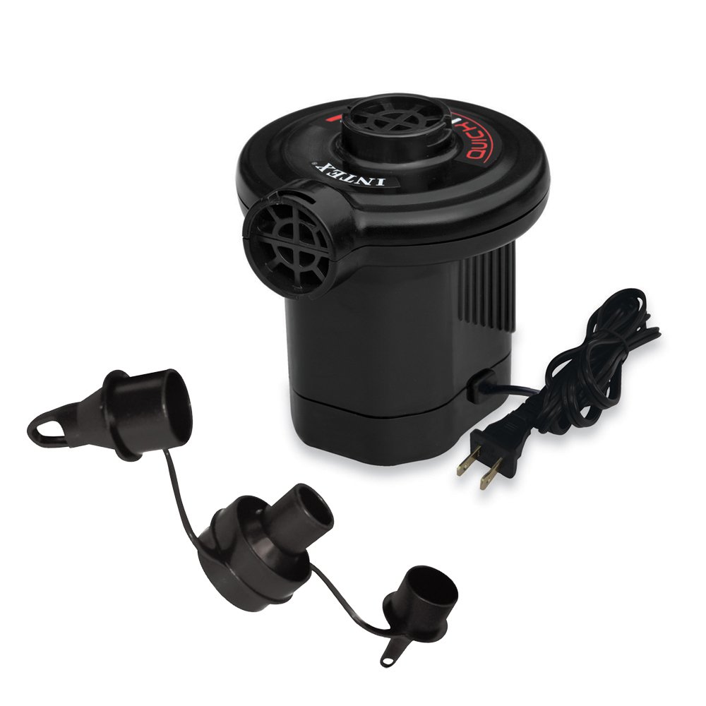 Intex Quick-Fill AC Electric Air Pump 110-120V - High Power 21.2CFM Airflow for Inflatable Pools, Air Mattresses, Pool Floats & Water Toys - Fast Inflation for Home, Camping & Beach Use