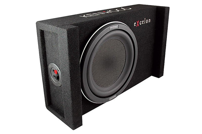 Kenwood PXW1000BC eXcelon Truck Subwoofer Box Enclosure with KFCXW1000F - Premium Car Audio for Pickup Trucks & SUVs - Perfect for Road Trips & Bass Enthusiasts