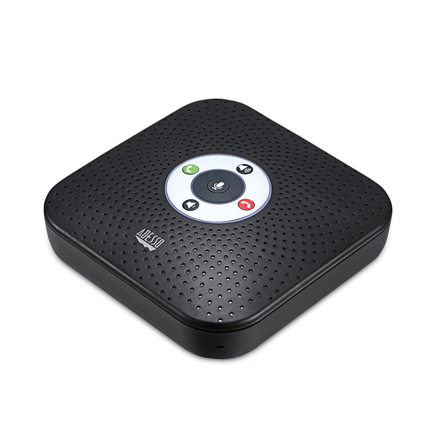 Adesso Xtream S8 Wireless Bluetooth Conference Speaker with Built-in Microphone - Ideal for Business Meetings, Online Classes & Remote Work (Black)