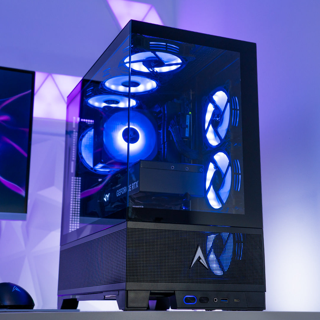 Allied Patriot MKII Gaming PC - AMD Ryzen 7 7800X3D Processor & NVIDIA RTX 5070 Ti 16GB Graphics (Black) | High Performance Desktop for 4K Gaming, Streaming & Content Creation